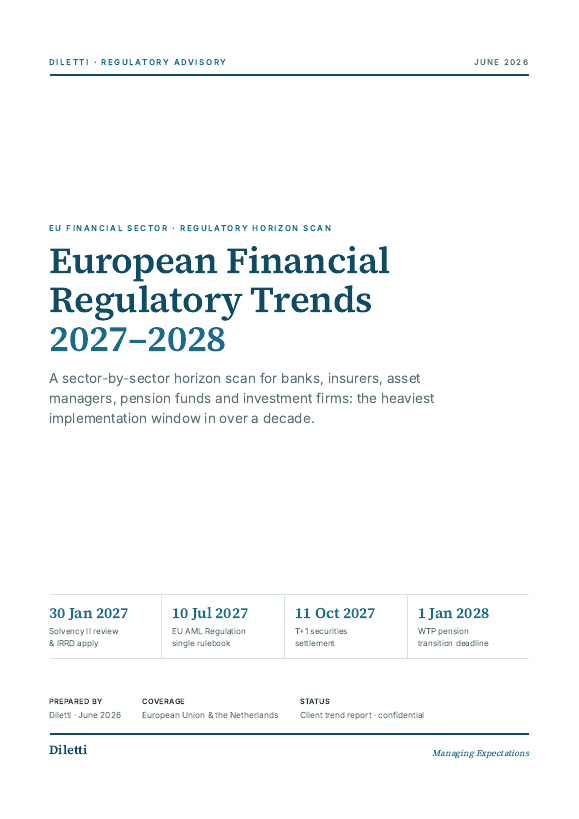 European Financial Regulatory Trends 2027–2028 report cover